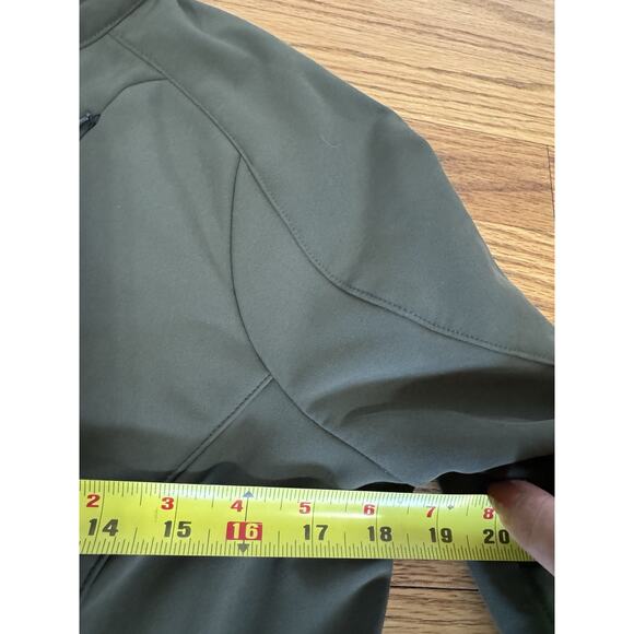 L.L. Bean Pathfinder Softshell Jacket Brown fleece lined Women's XS Petite - Picture 6 of 7